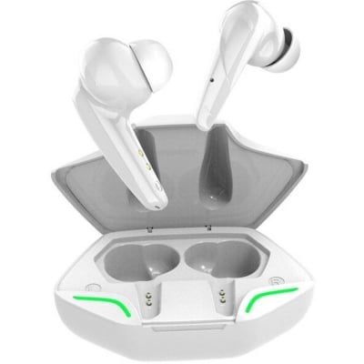 VG01 TWS Bluetooth Безжични Слушалки Gaming Геймърскиm , Бял