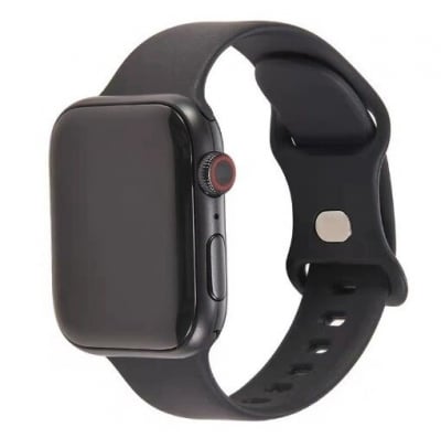 Каишка за смарт часовник - Apple watch 42-49 мм, Черен