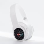 Бежични слушалки BT366, Bluetooth 5.0, LED подсветка, Многофункционални, Бели