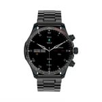 Смарт часовник KM68, Водоустойчив, Гласов асистент, Известия, Кръвно налягане, Сребрист