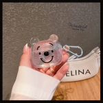 Кейс за AirPods Pro Smile Bear, 3D анимационен калъф, мека PVC пълна защита, удароустойчив калъф за зареждане