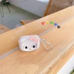 Кейс за AirPods Lighting Bear, 3D анимационен калъф, мека PVC пълна защита, удароустойчив калъф за зареждане