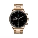 Смарт часовник KM68, Водоустойчив, Гласов асистент, Известия, Кръвно налягане, Сребрист