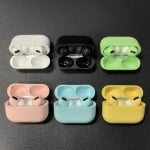 Безжични слушалки Macaron IPOD TWS с тъч контрол, 3D ефект, Bluetooth 5.0, 210 mAh, Сини