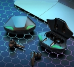 VG01 TWS Bluetooth Безжични Слушалки Gaming Геймърскиm , Черен