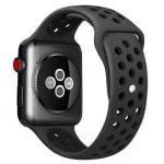 Каишка за смарт часовник - Apple watch 42-49 мм, Черна/Зелена