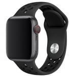 Каишка за смарт часовник - Apple watch 42-49 мм, Черна/Сива