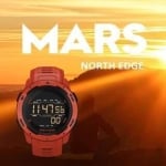 Мъжки водоустойчив смарт часовник WR321, спортен, известия, дистанция, Червен