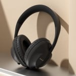 Бежични слушалки ST98, HI-FI, Bluetooth 5.2, 180 градусово завъртане, Шумопотискащи, Бели